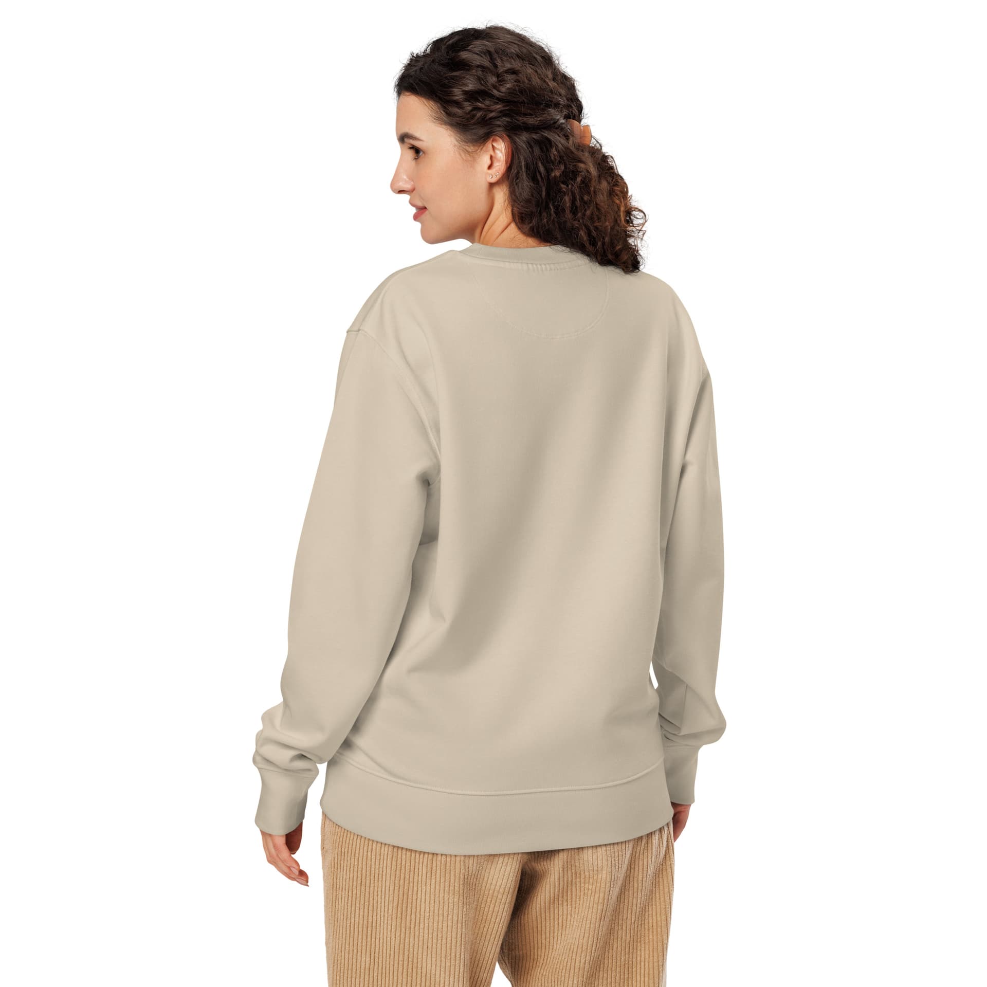 Silviero Unisex Organic Sweatshirt — Names Line