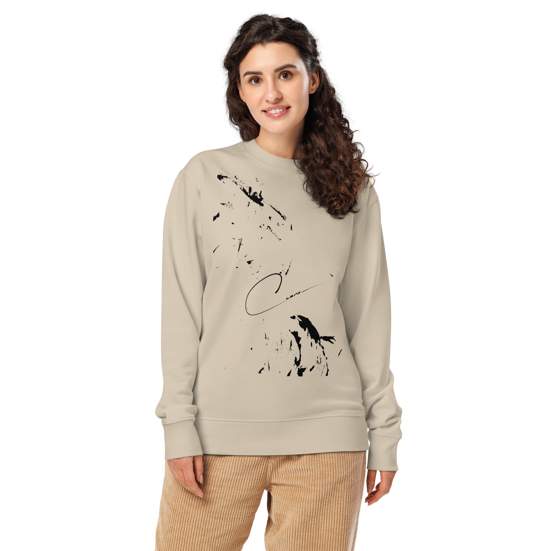 Silviero Unisex Organic Sweatshirt — Names Line