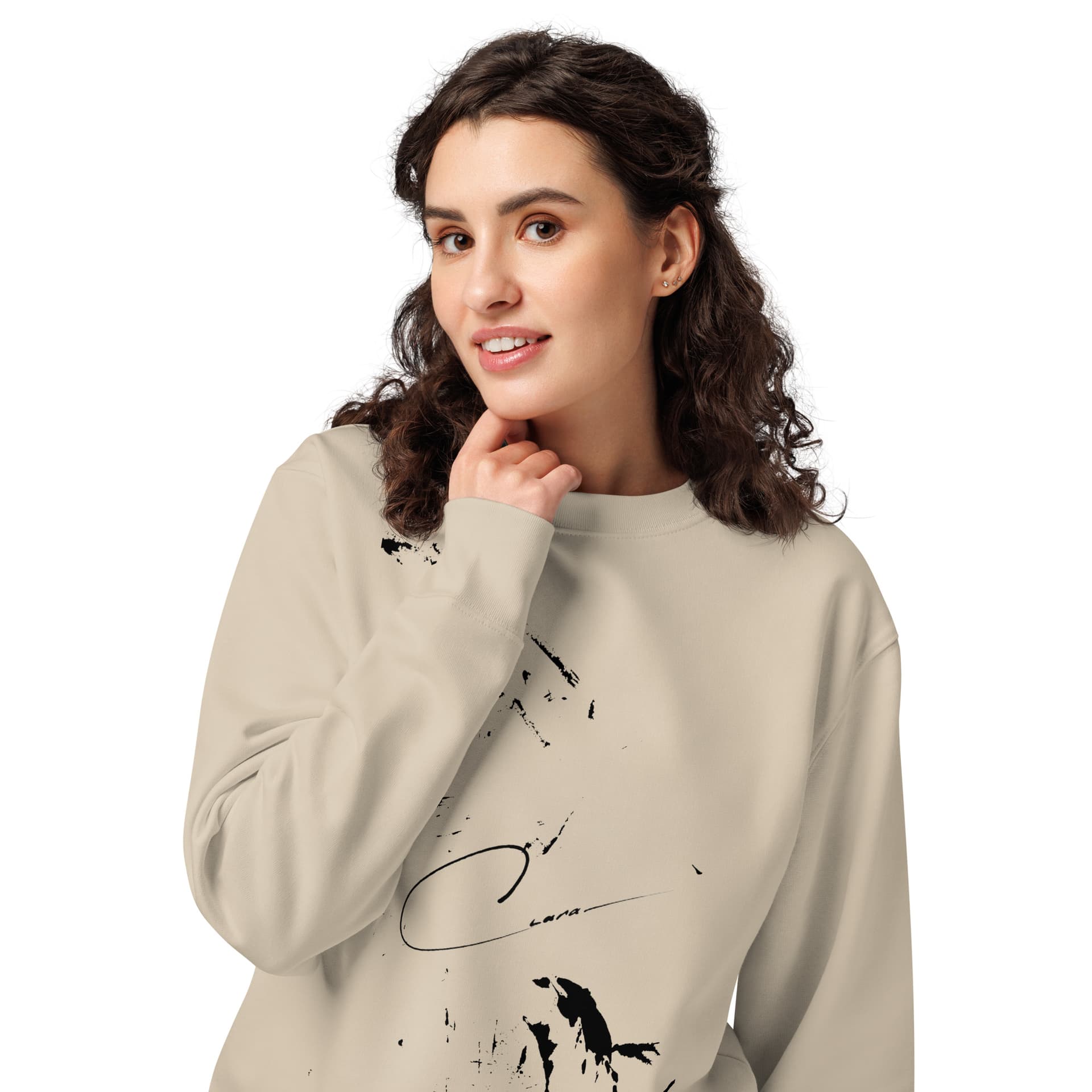 Silviero Unisex Organic Sweatshirt — Names Line