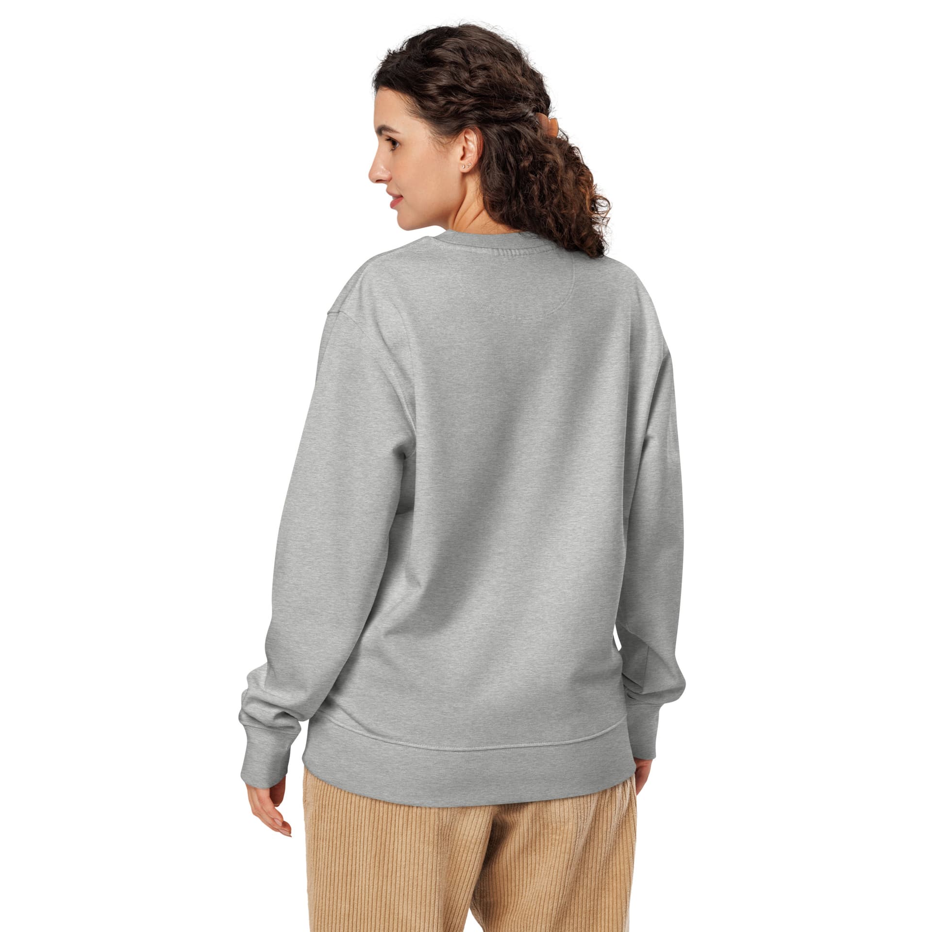 Silviero Unisex Organic Sweatshirt — Names Line