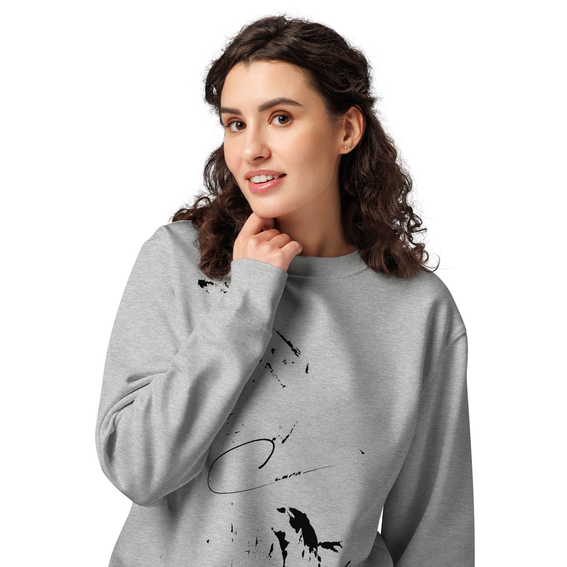 Silviero Unisex Organic Sweatshirt — Names Line