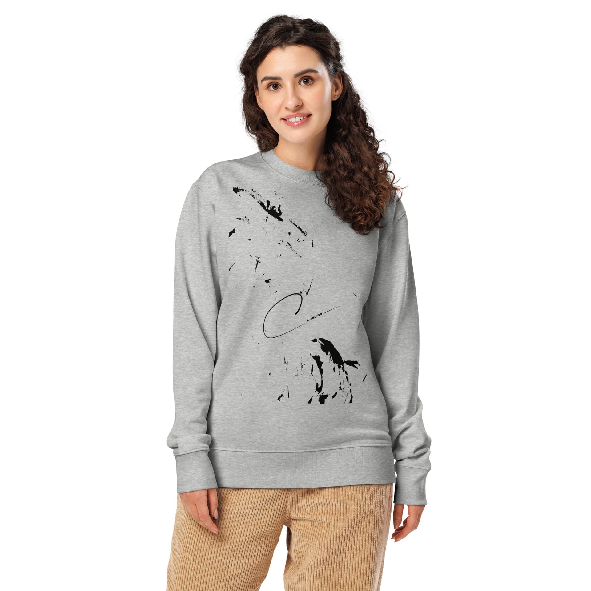 Silviero Unisex Organic Sweatshirt — Names Line