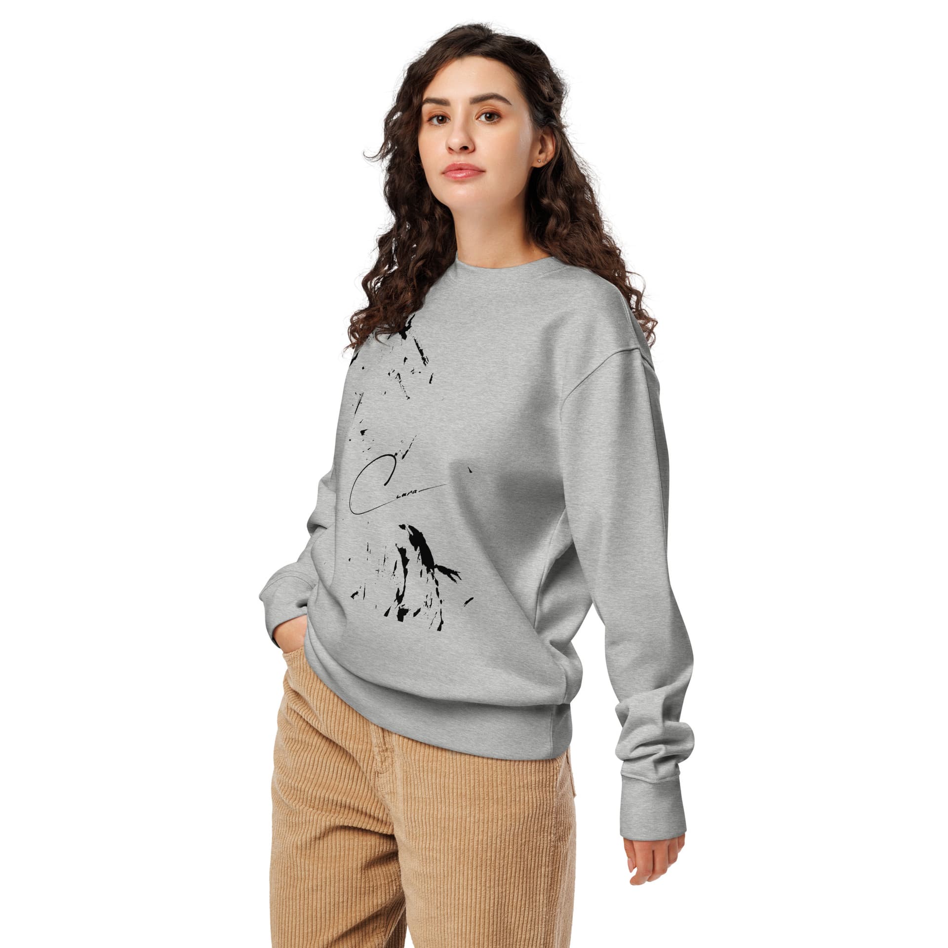 Silviero Unisex Organic Sweatshirt — Names Line