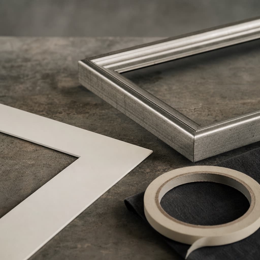 Framing a fine art print without ruining it